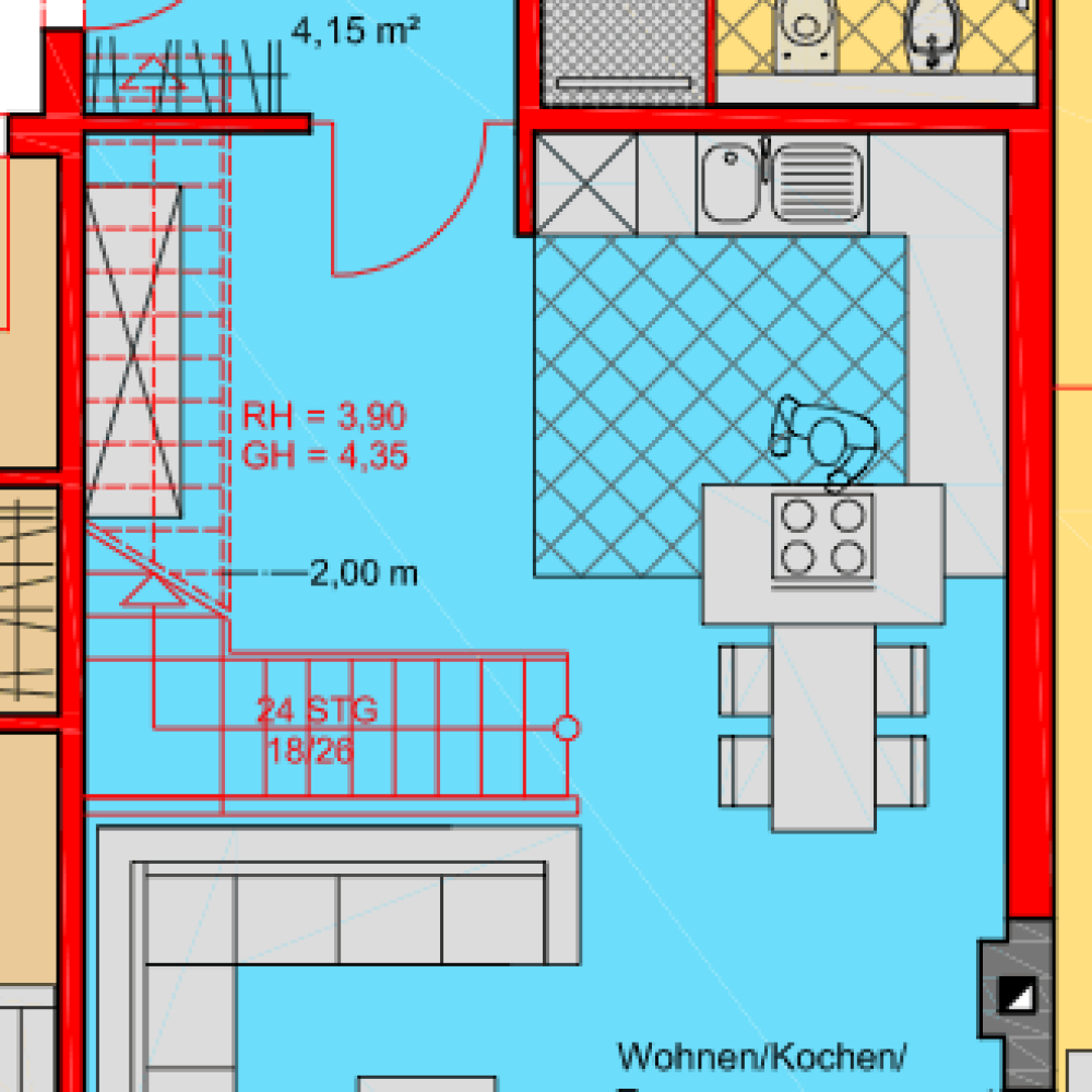 Grundriss 1. OG